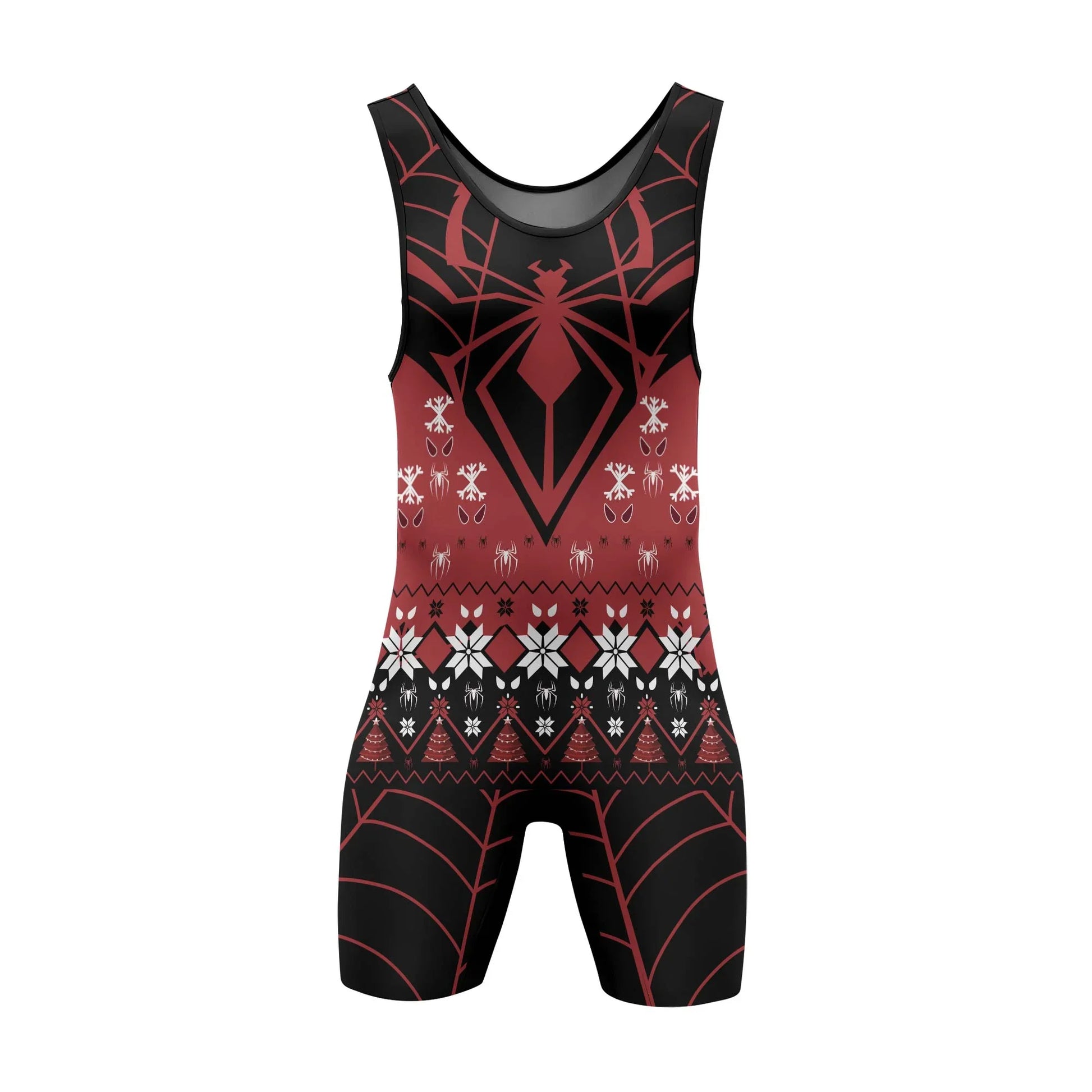 Holiday Spider Strike Wrestling Singlet