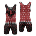 Holiday Spider Strike Wrestling Singlet