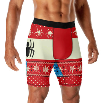Holiday Web Warrior Compression Shorts