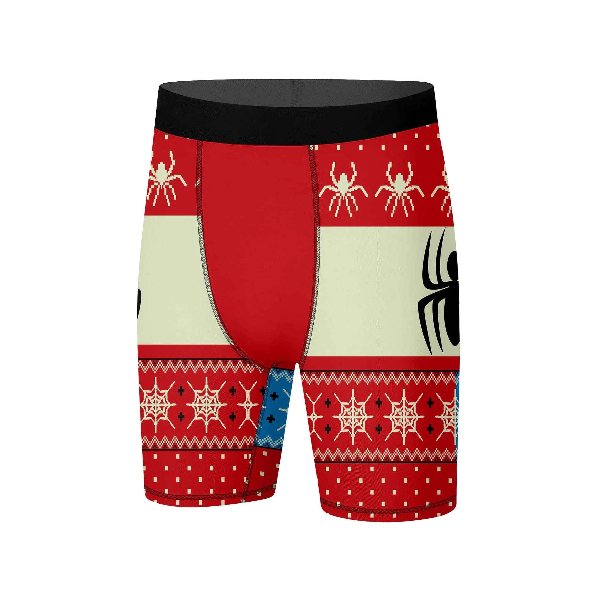 Holiday Web Warrior Compression Shorts