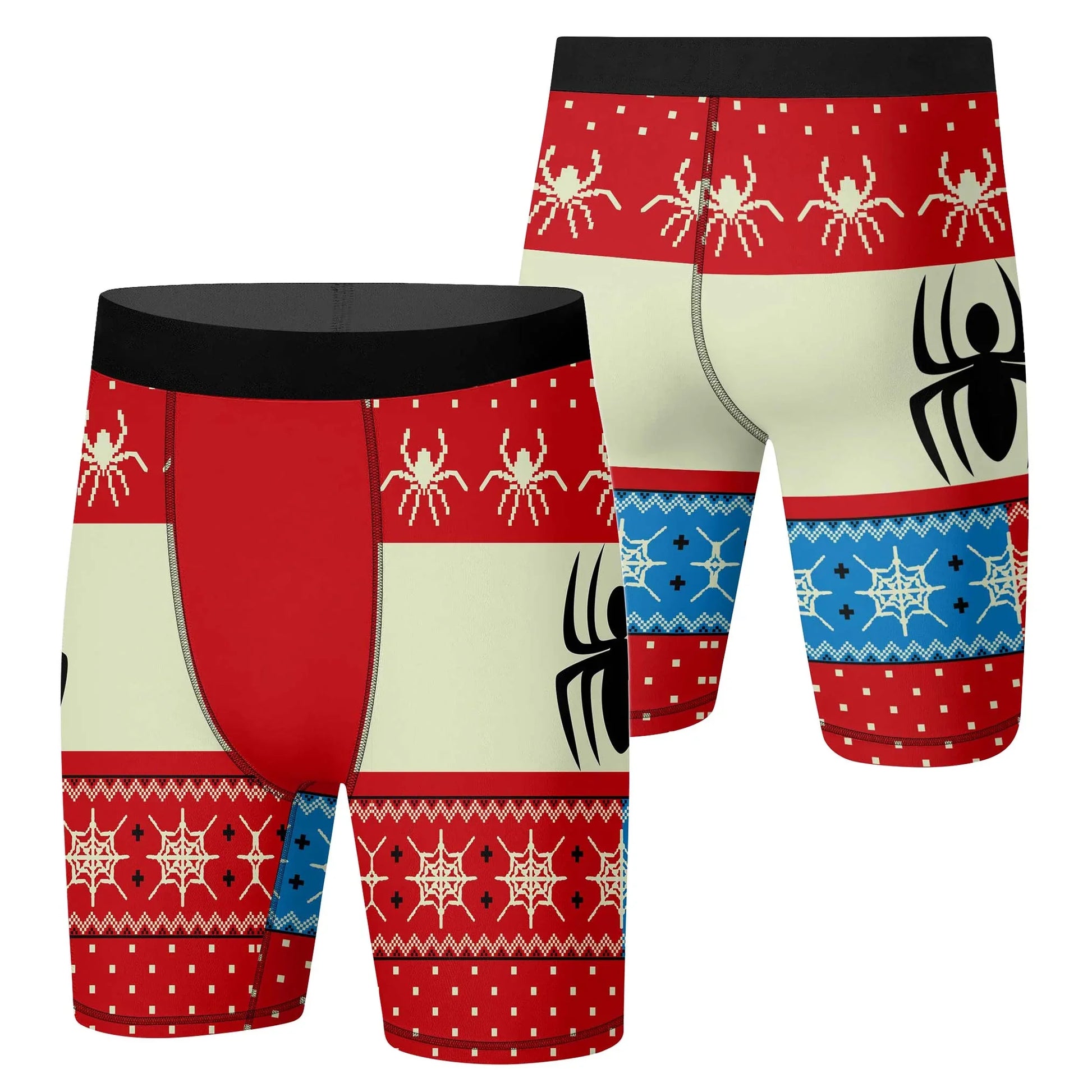 Holiday Web Warrior Compression Shorts