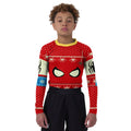 Holiday Web Warrior Kids Rash Guard