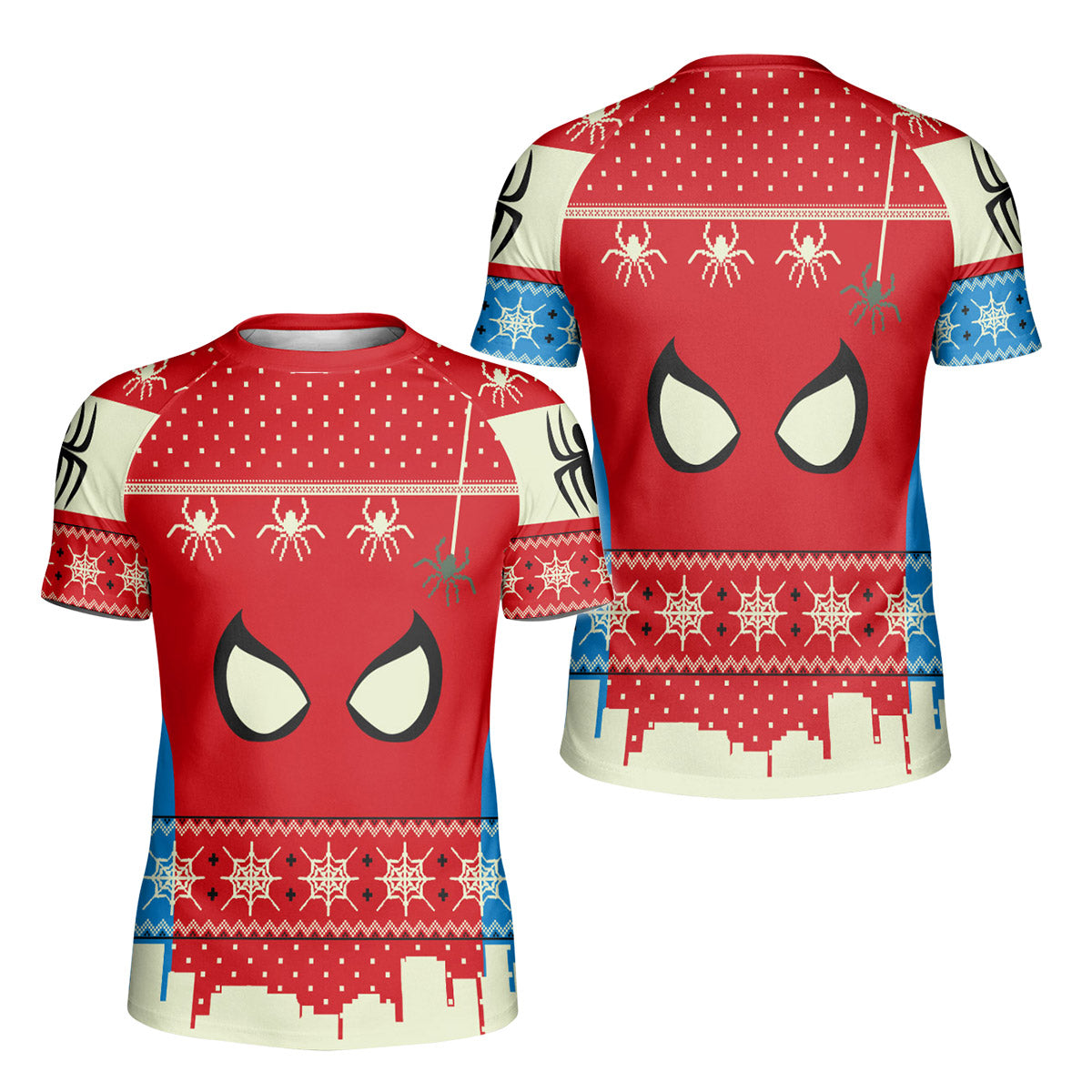 Holiday Web Warrior Kids Rash Guard