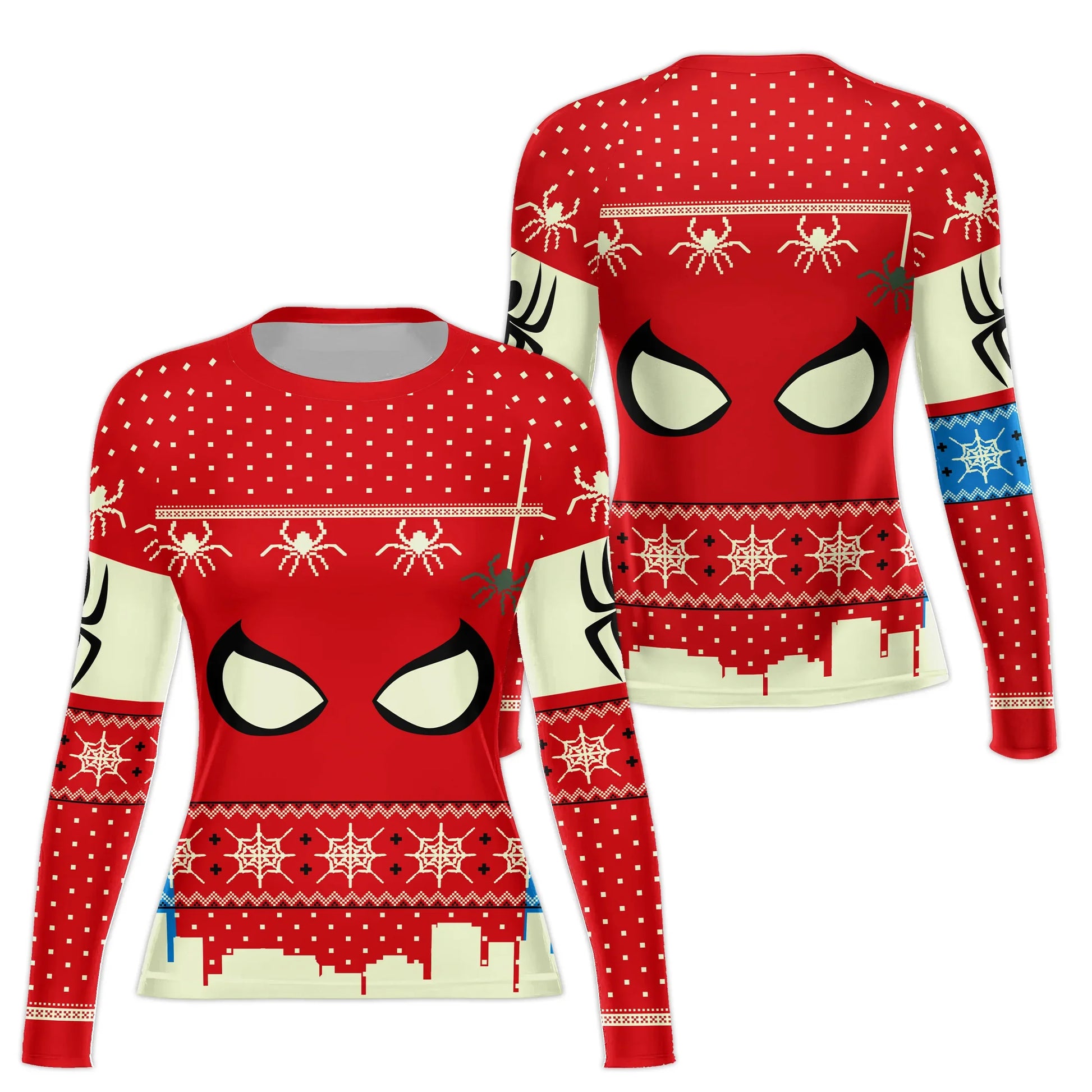 Holiday Web Warrior Rash Guard
