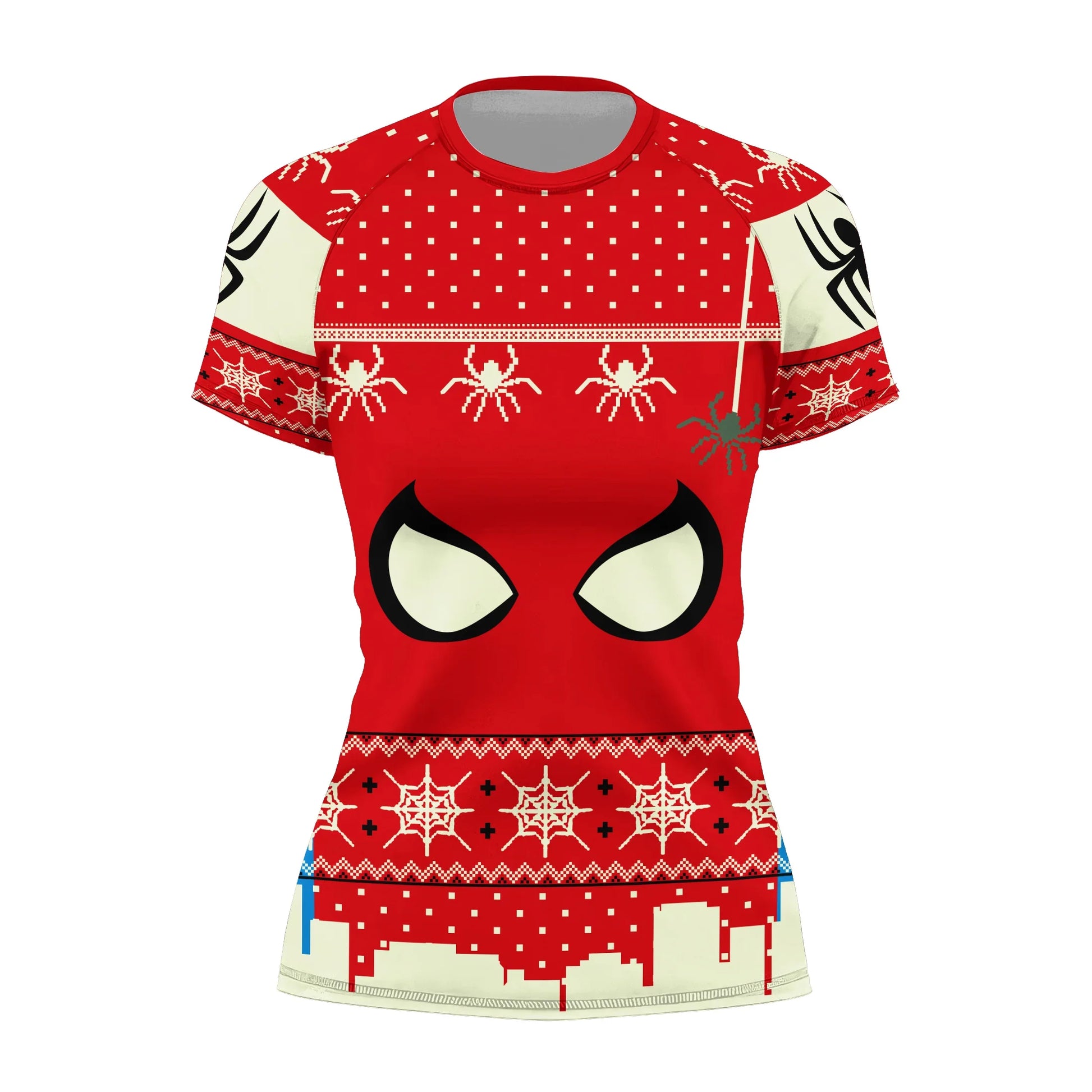 Holiday Web Warrior Rash Guard