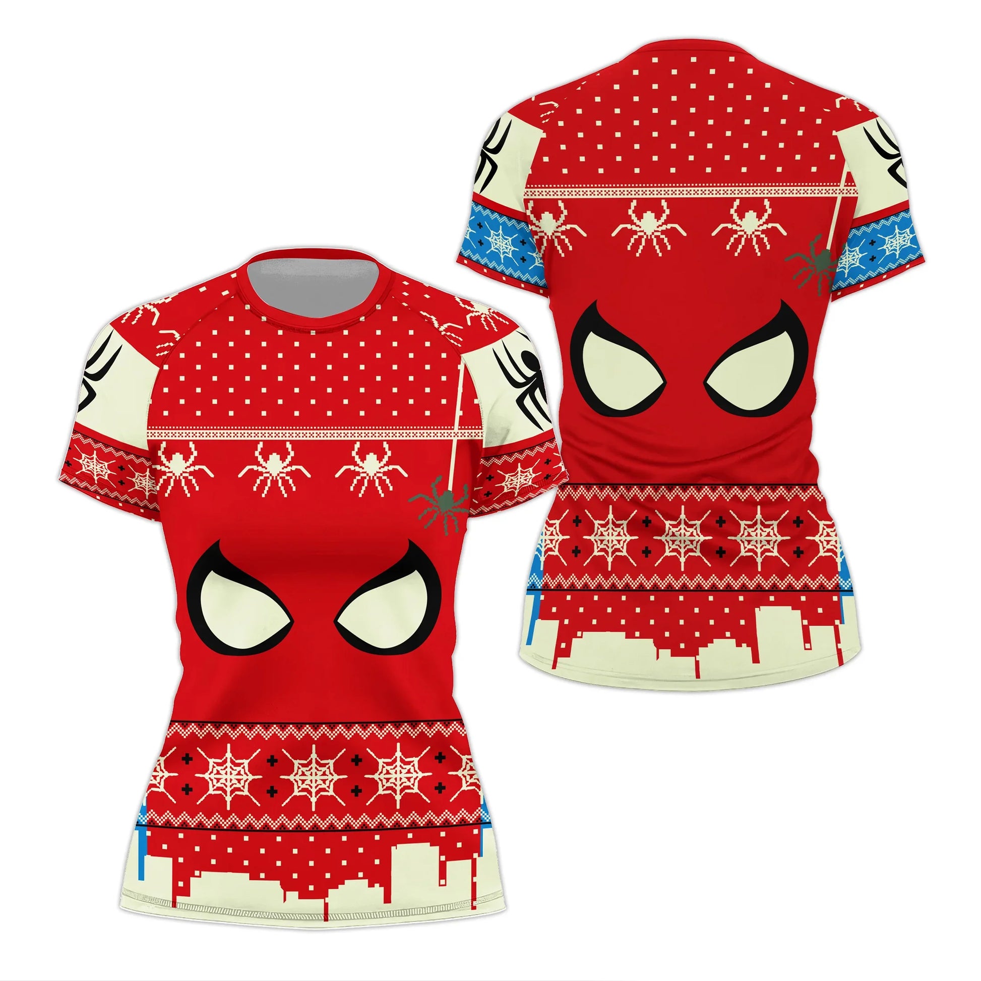 Holiday Web Warrior Rash Guard