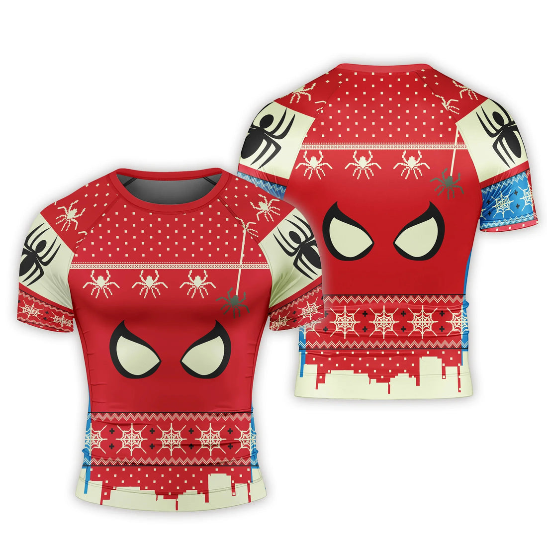 Holiday Web Warrior Rash Guard