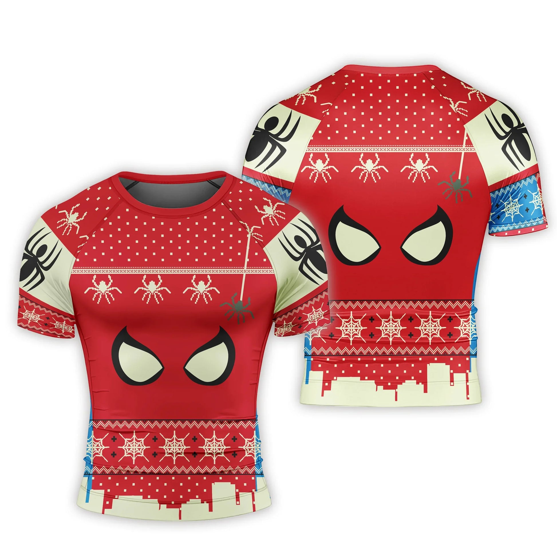 Holiday Web Warrior Rash Guard