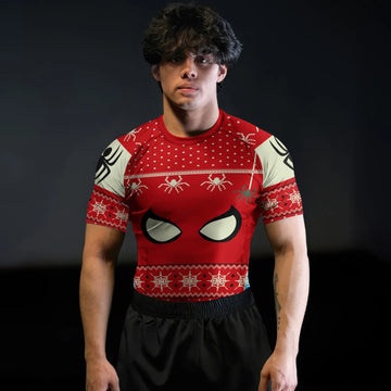 Holiday Web Warrior Rash Guard