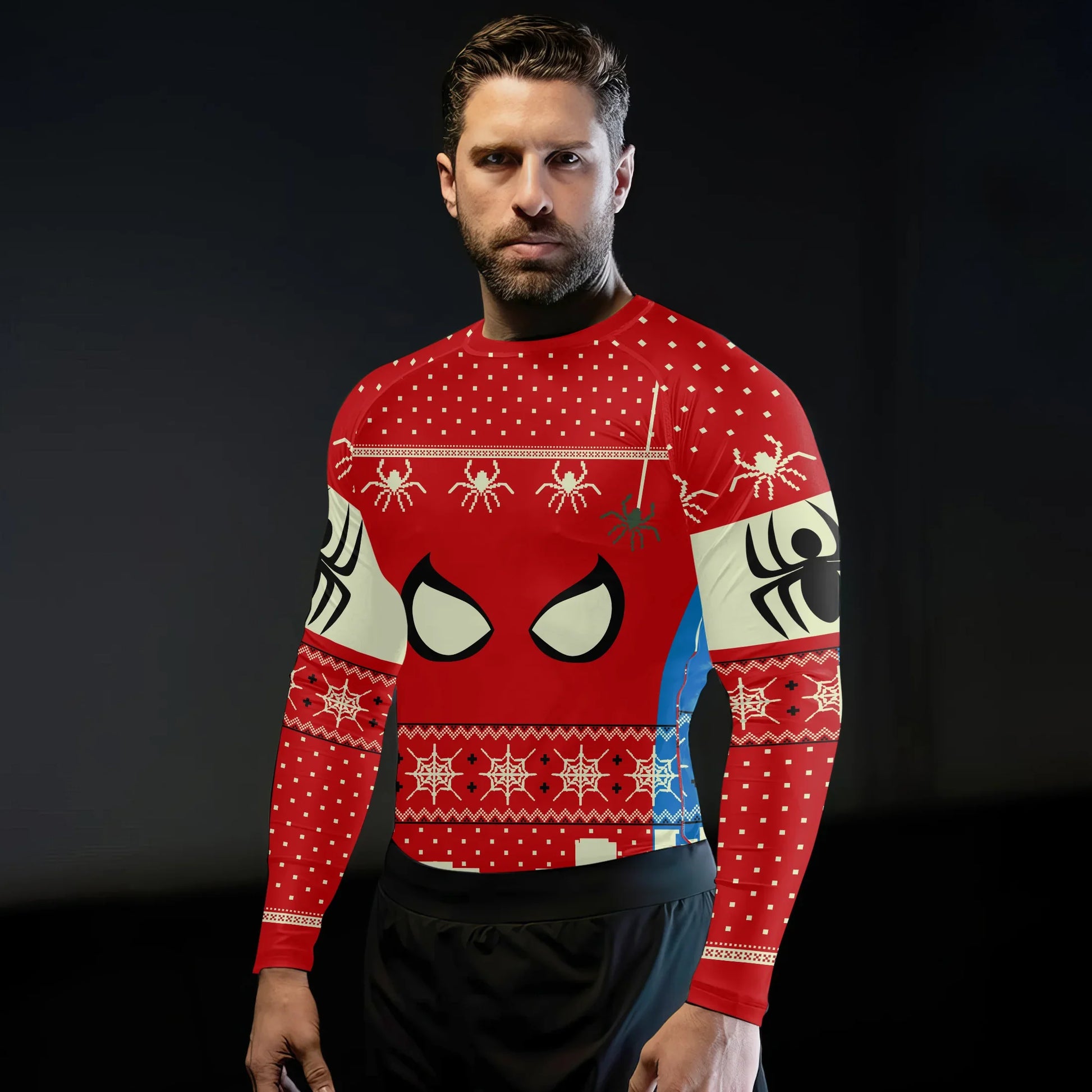 Holiday Web Warrior Rash Guard
