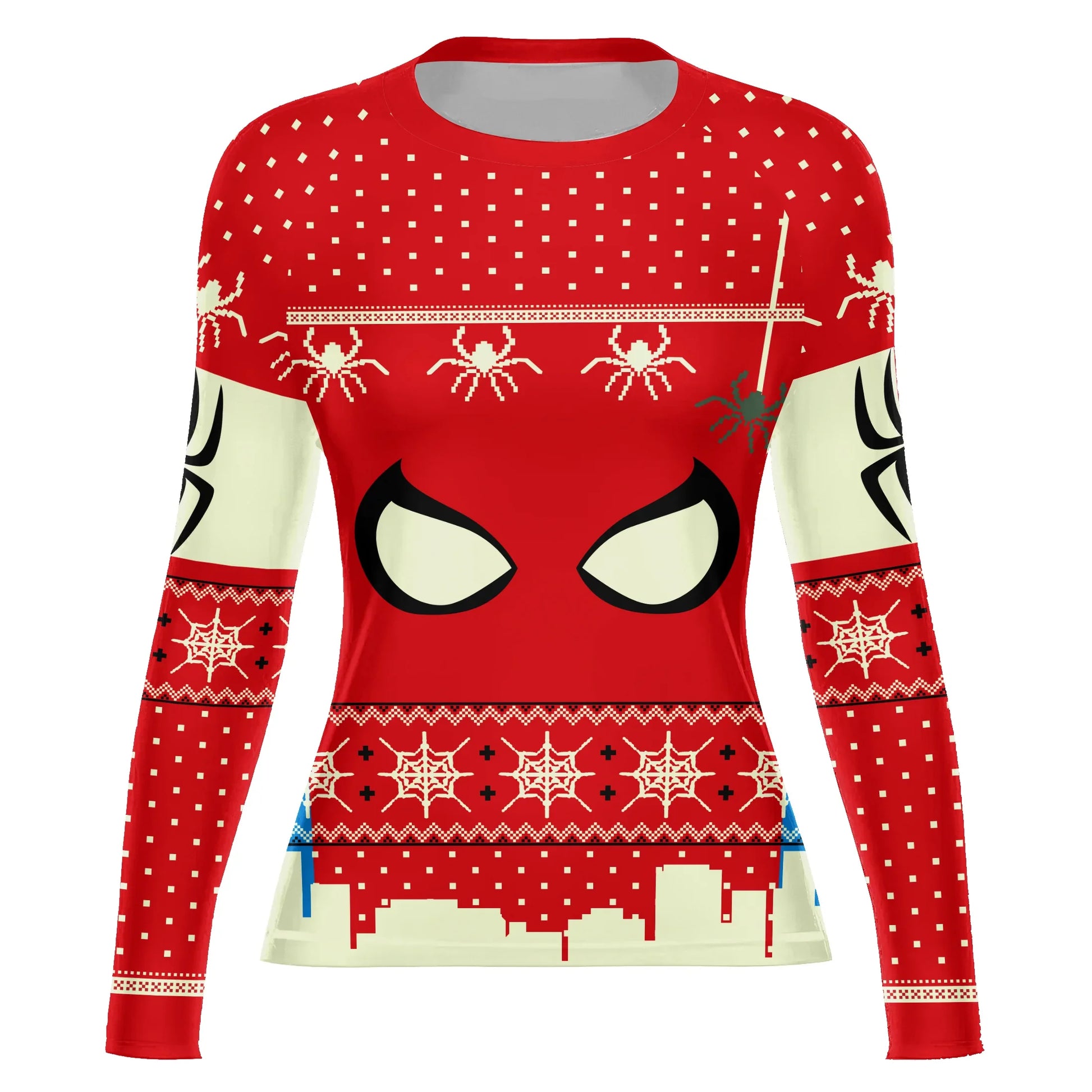 Holiday Web Warrior Rash Guard
