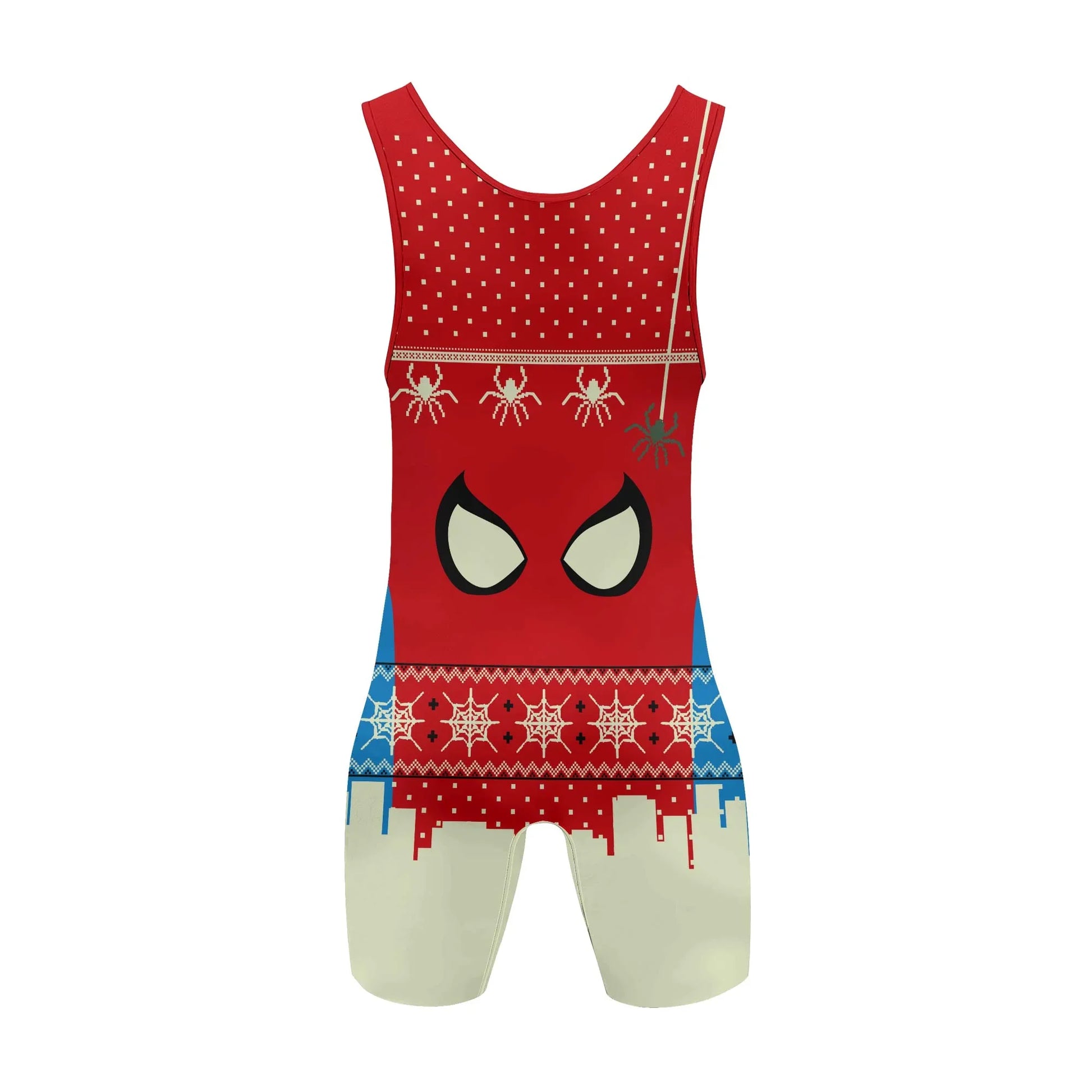 Holiday Web Warrior Wrestling Singlet