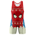Holiday Web Warrior Wrestling Singlet