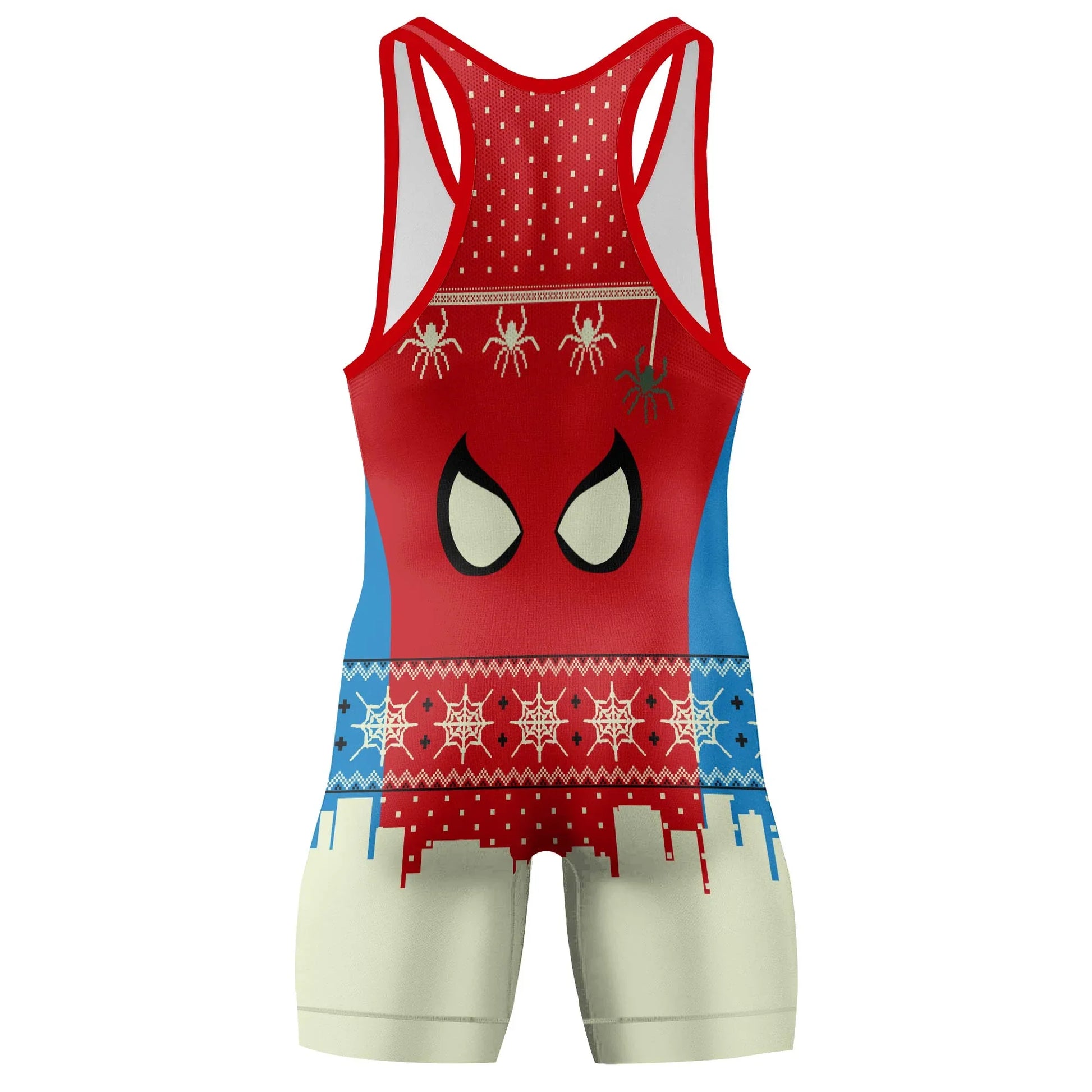Holiday Web Warrior Wrestling Singlet