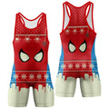Holiday Web Warrior Wrestling Singlet