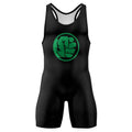 Hulk Fist Symbol Wrestling Singlet