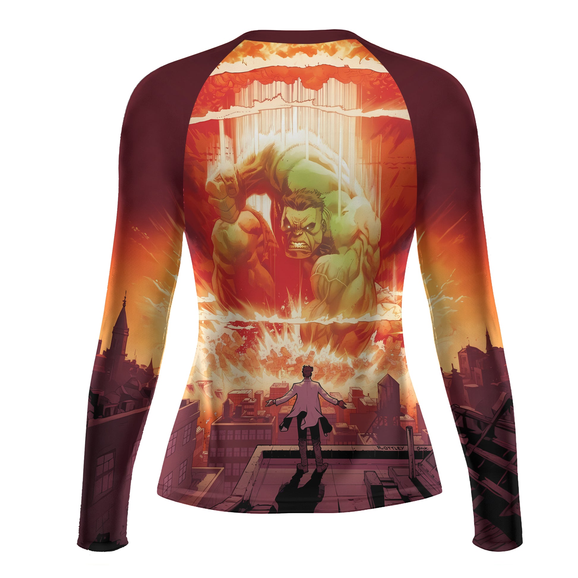 Hulk Smash Rash Guard
