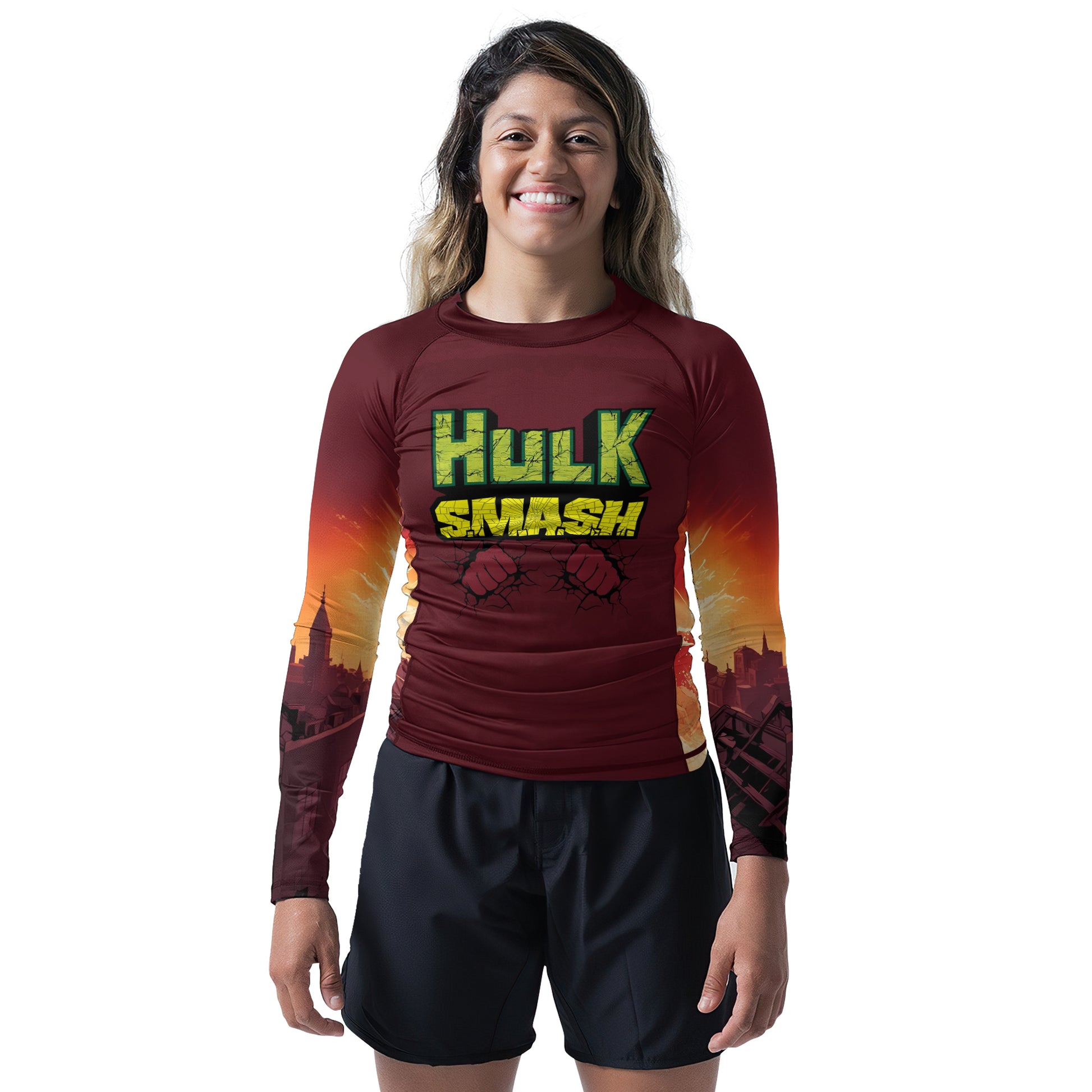 Hulk Smash Rash Guard