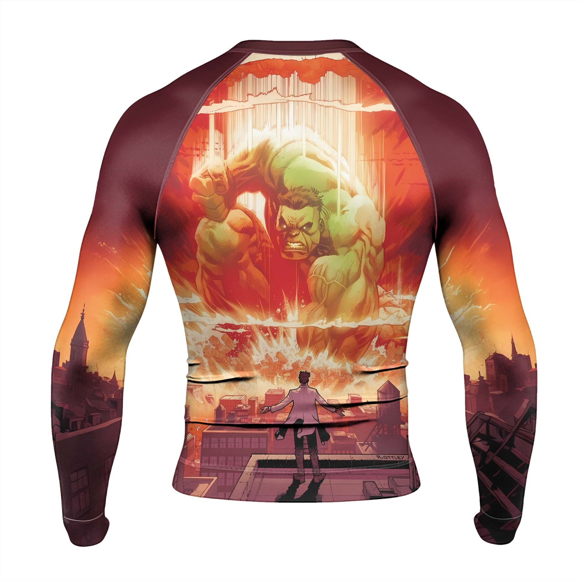 Hulk Smash Rash Guard