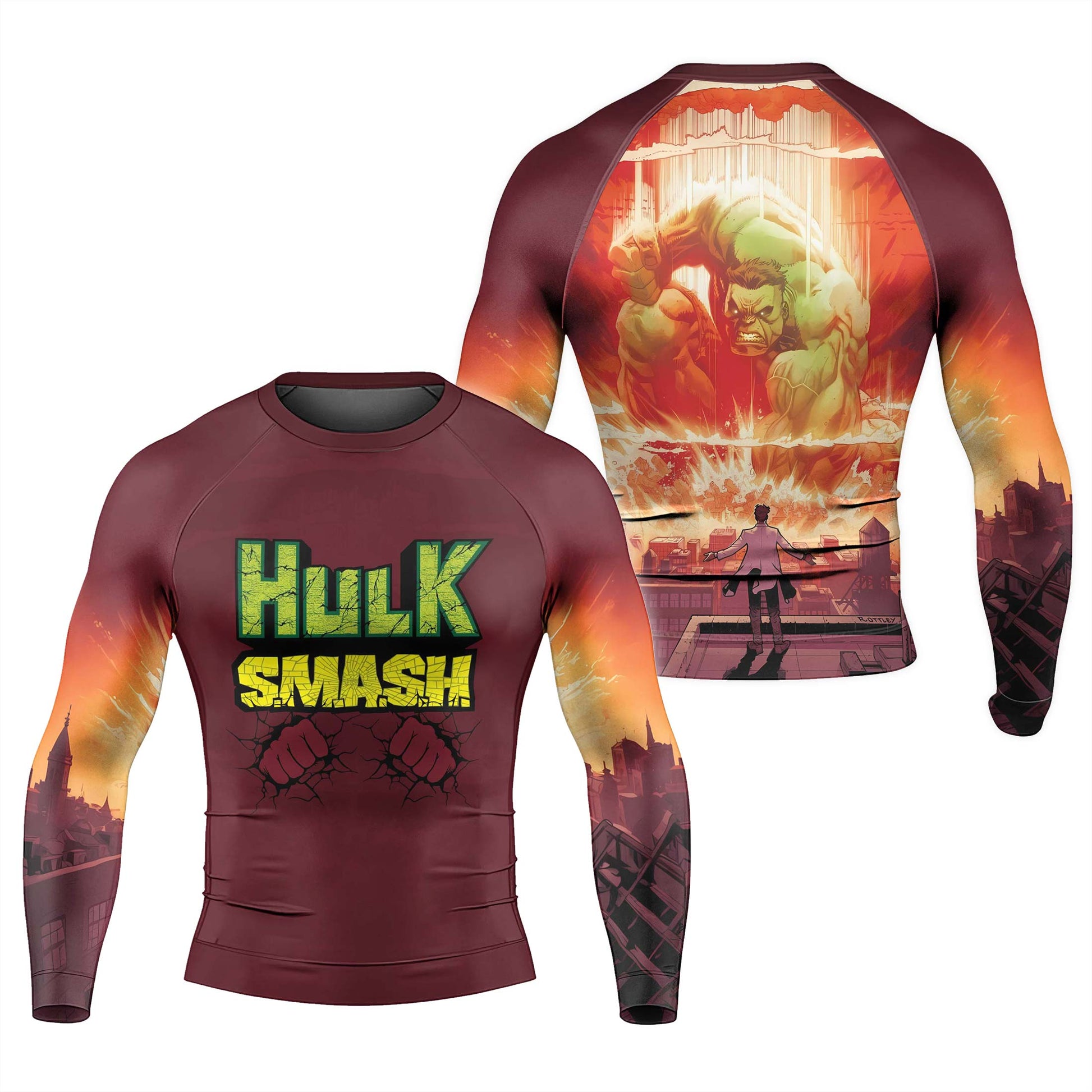 Hulk Smash Rash Guard
