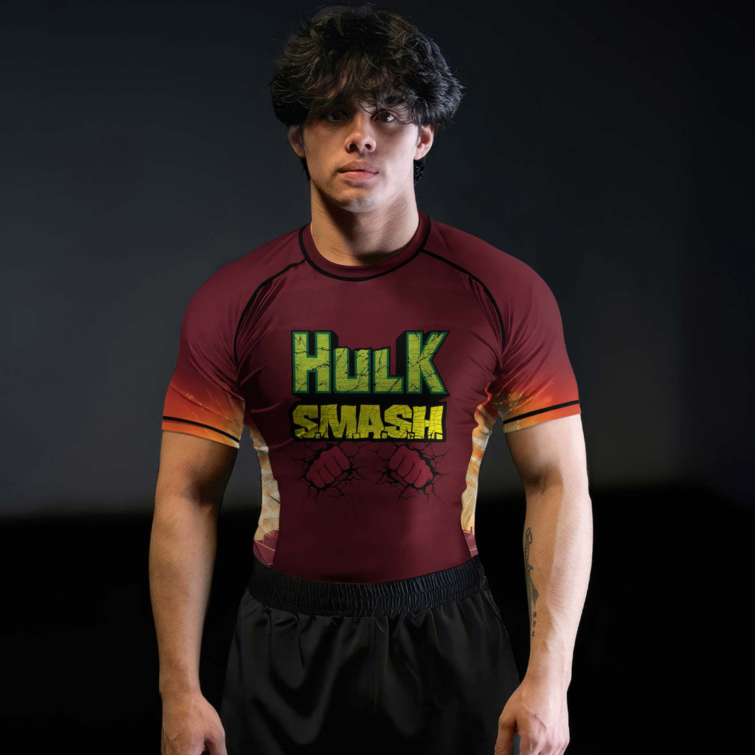 Hulk Smash Rash Guard