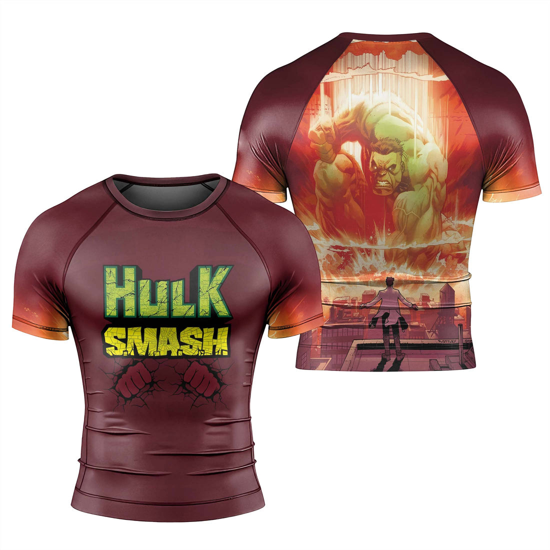 Hulk Smash Rash Guard