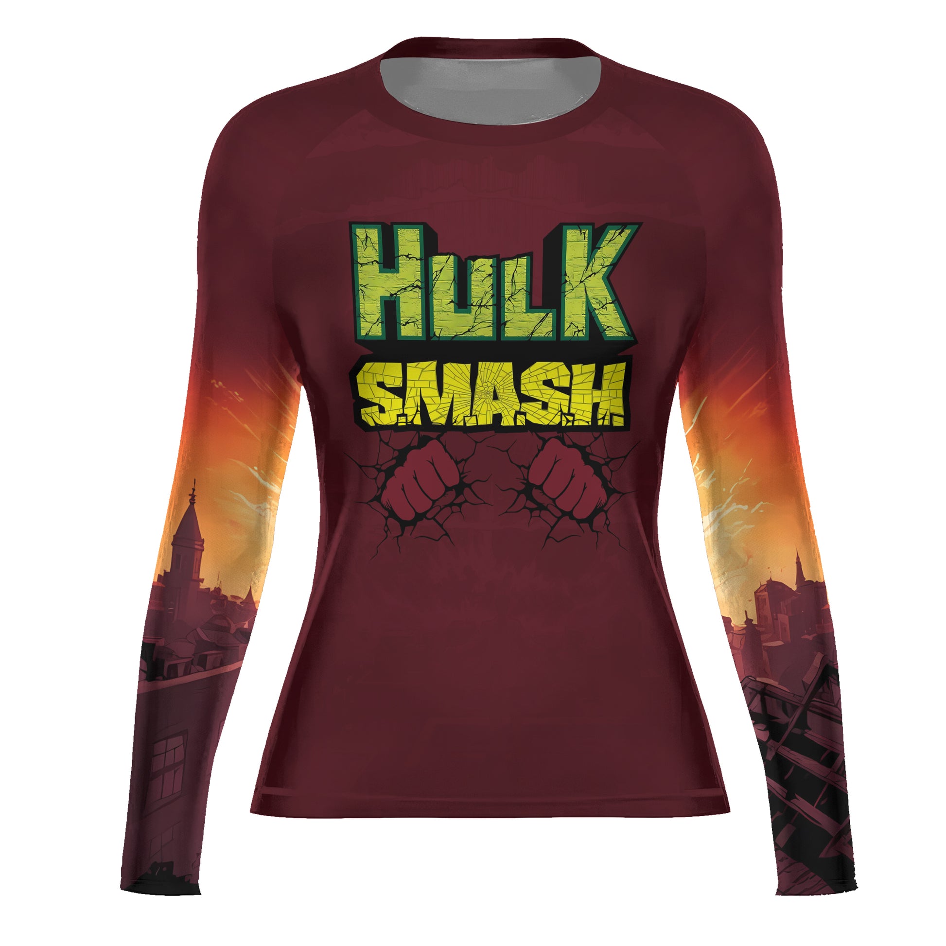 Hulk Smash Rash Guard
