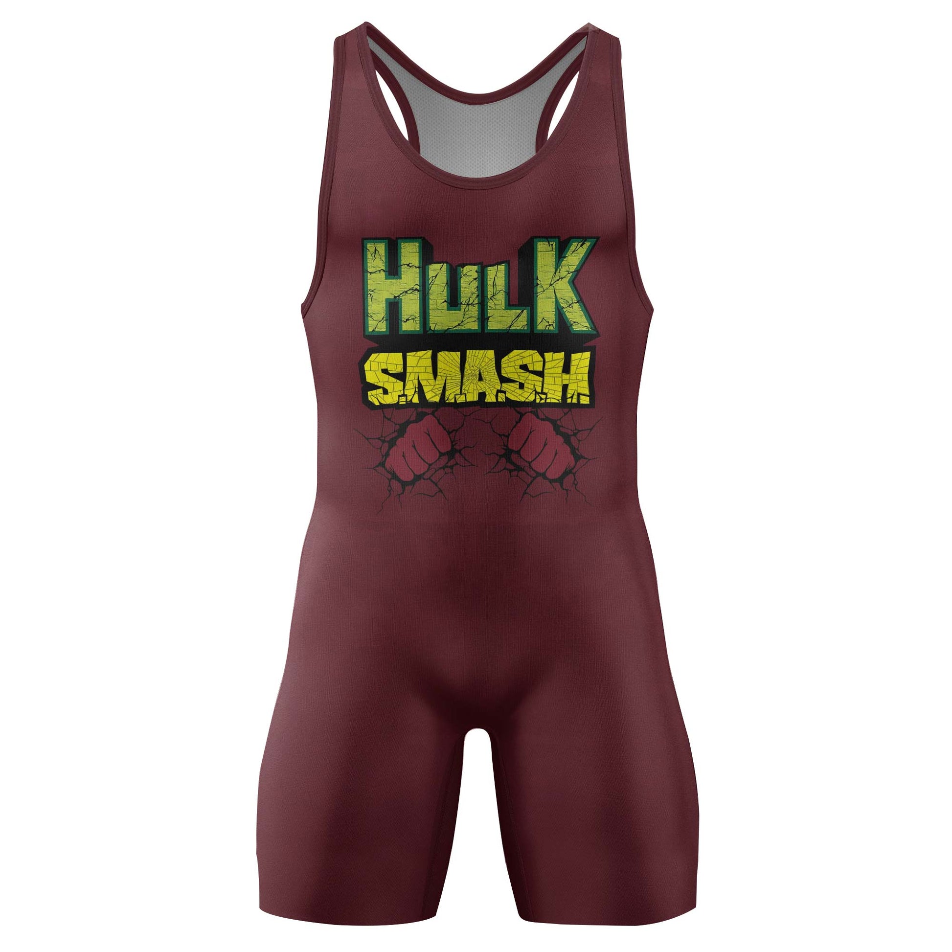 Hulk Smash Wrestling Singlet