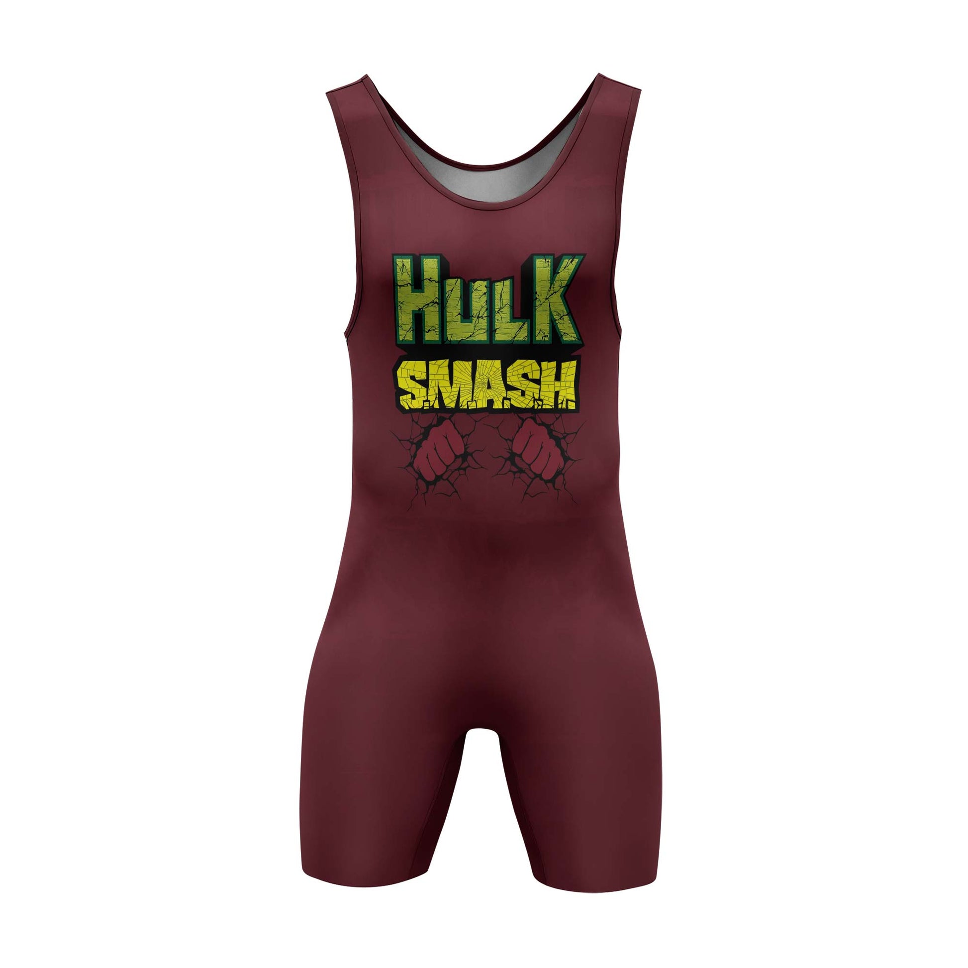 Hulk Smash Wrestling Singlet