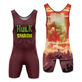 Hulk Smash Wrestling Singlet