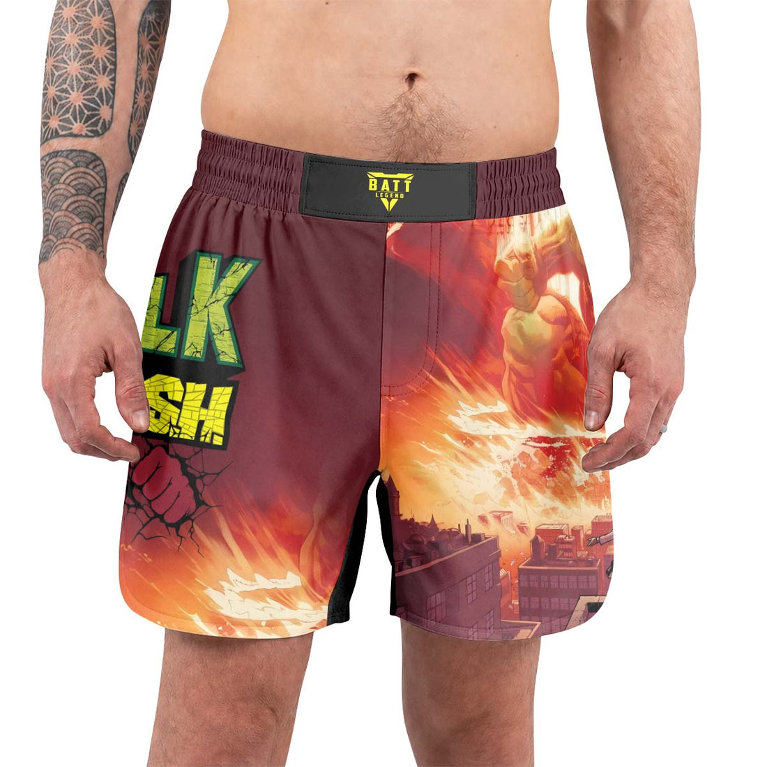 Hulk Smash Grappling Shorts