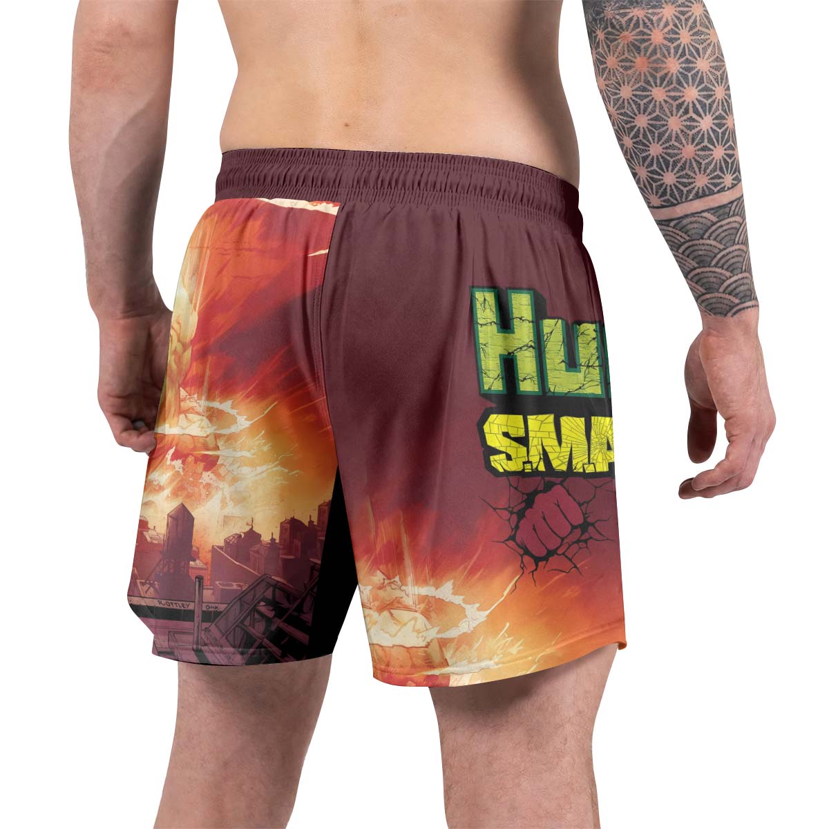 Hulk Smash Grappling Shorts