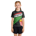Hungary Flag Kids Rash Guard