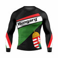 Hungary Flag Rash Guard