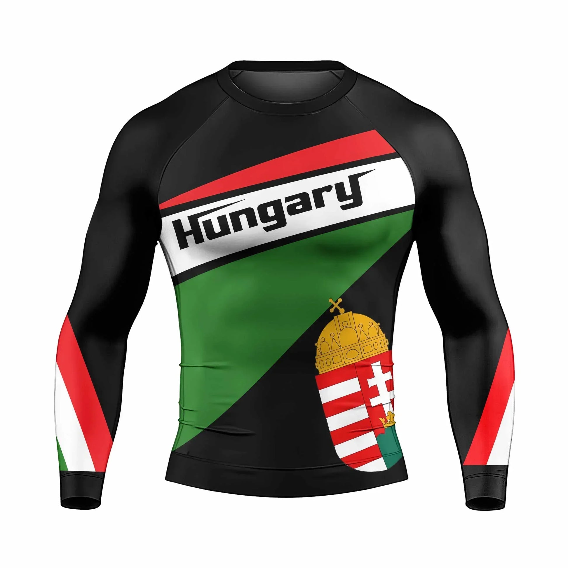 Hungary Flag Rash Guard