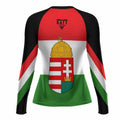 Hungary Flag Rash Guard