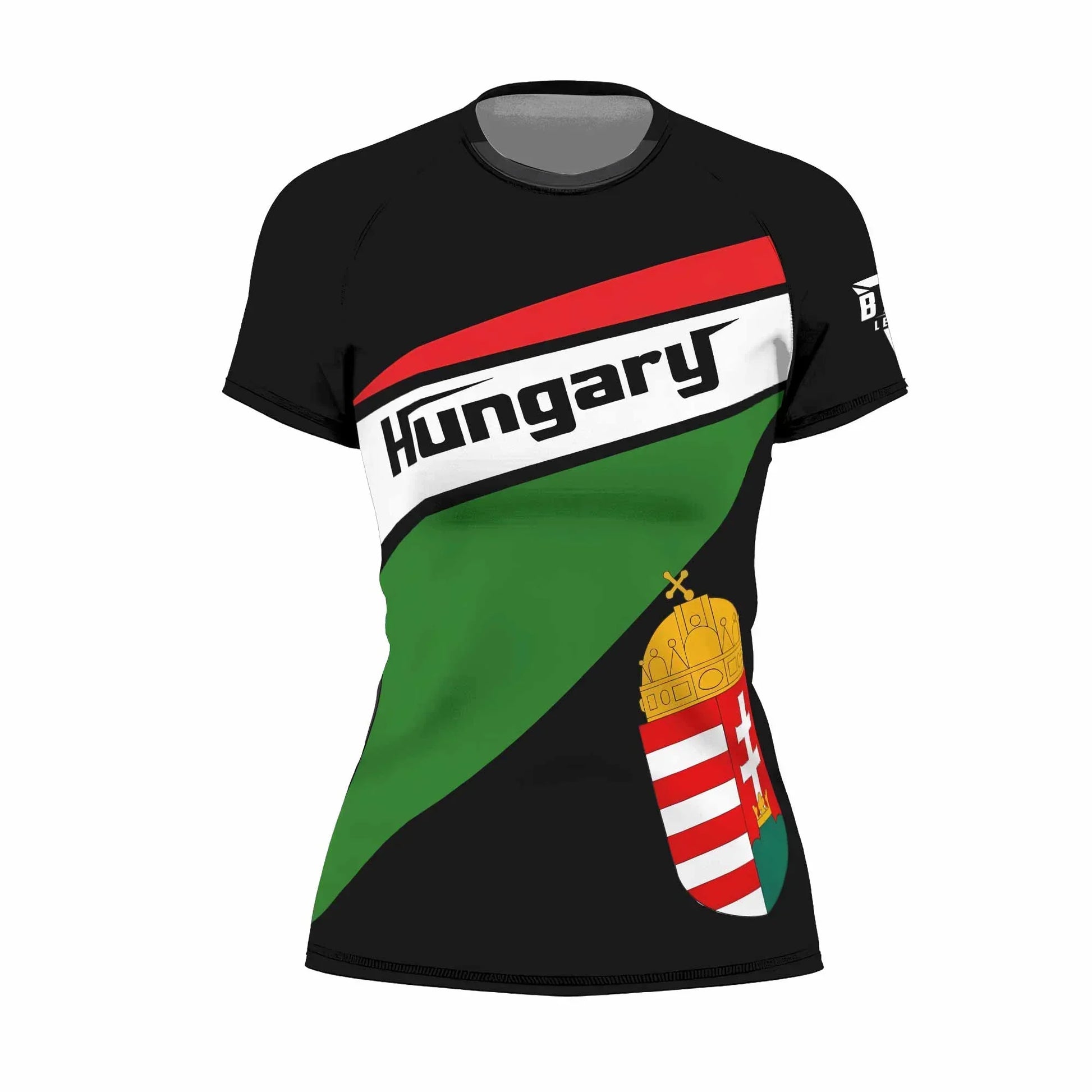 Hungary Flag Rash Guard