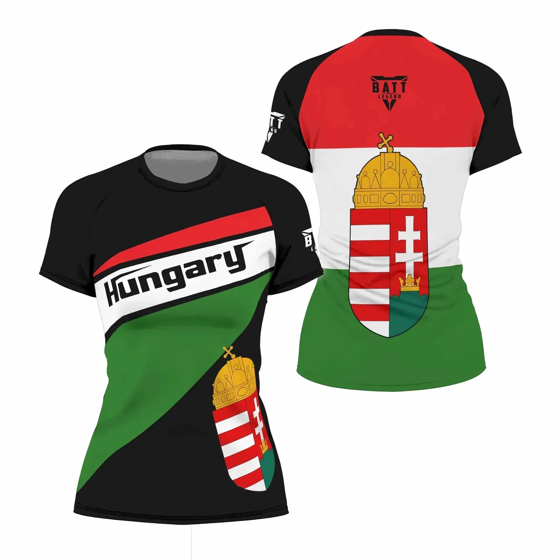 Hungary Flag Rash Guard