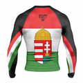 Hungary Flag Rash Guard