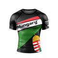 Hungary Flag Rash Guard