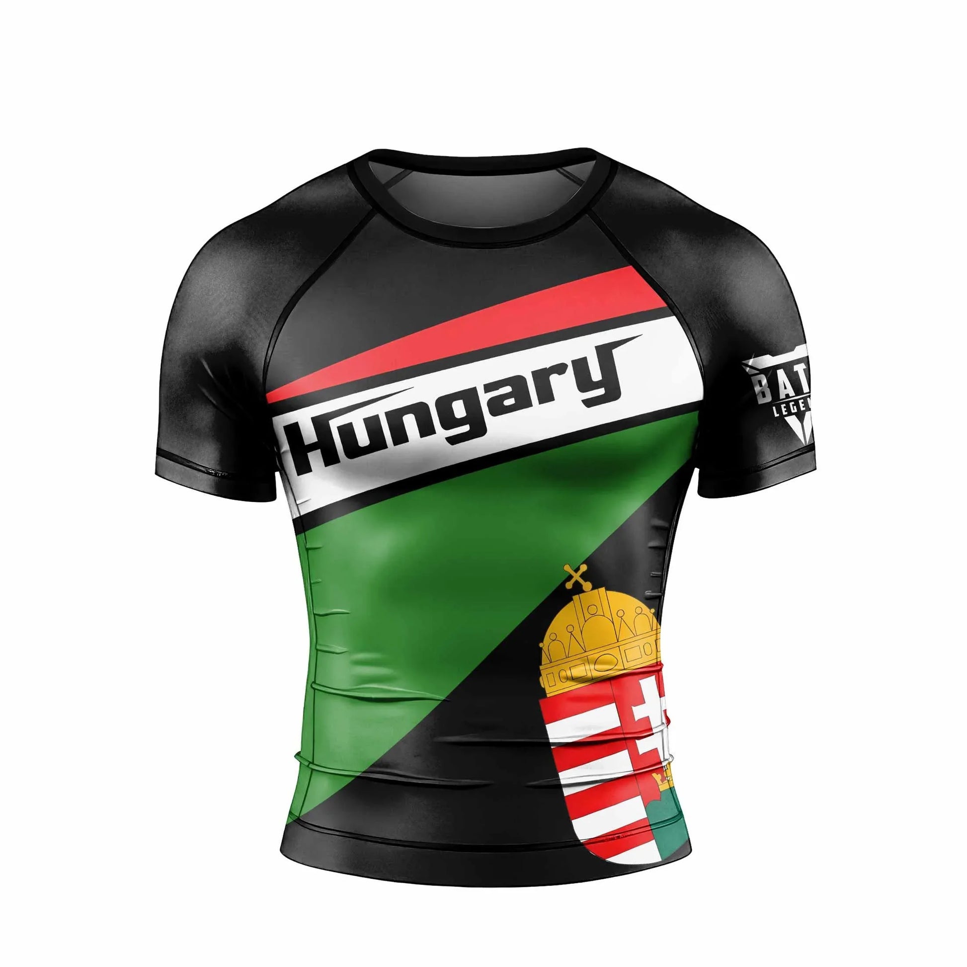 Hungary Flag Rash Guard