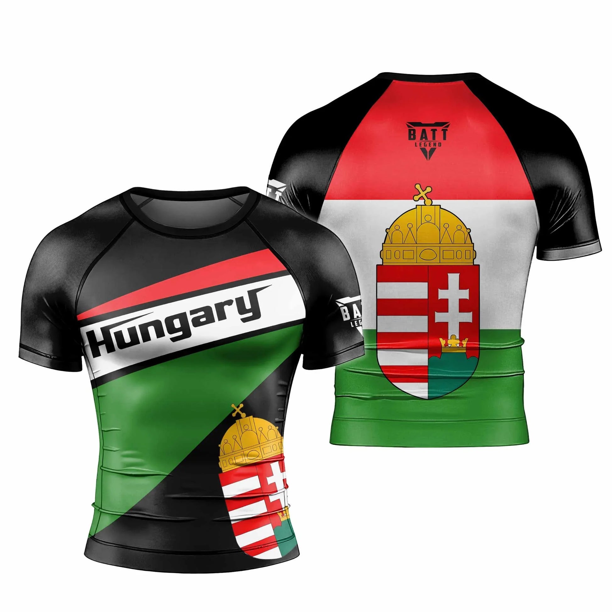 Hungary Flag Rash Guard