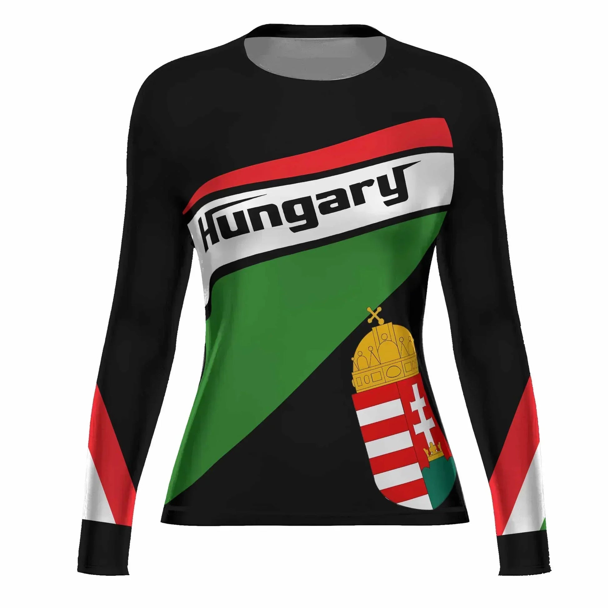 Hungary Flag Rash Guard