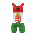 Hungary Flag Wrestling Singlet