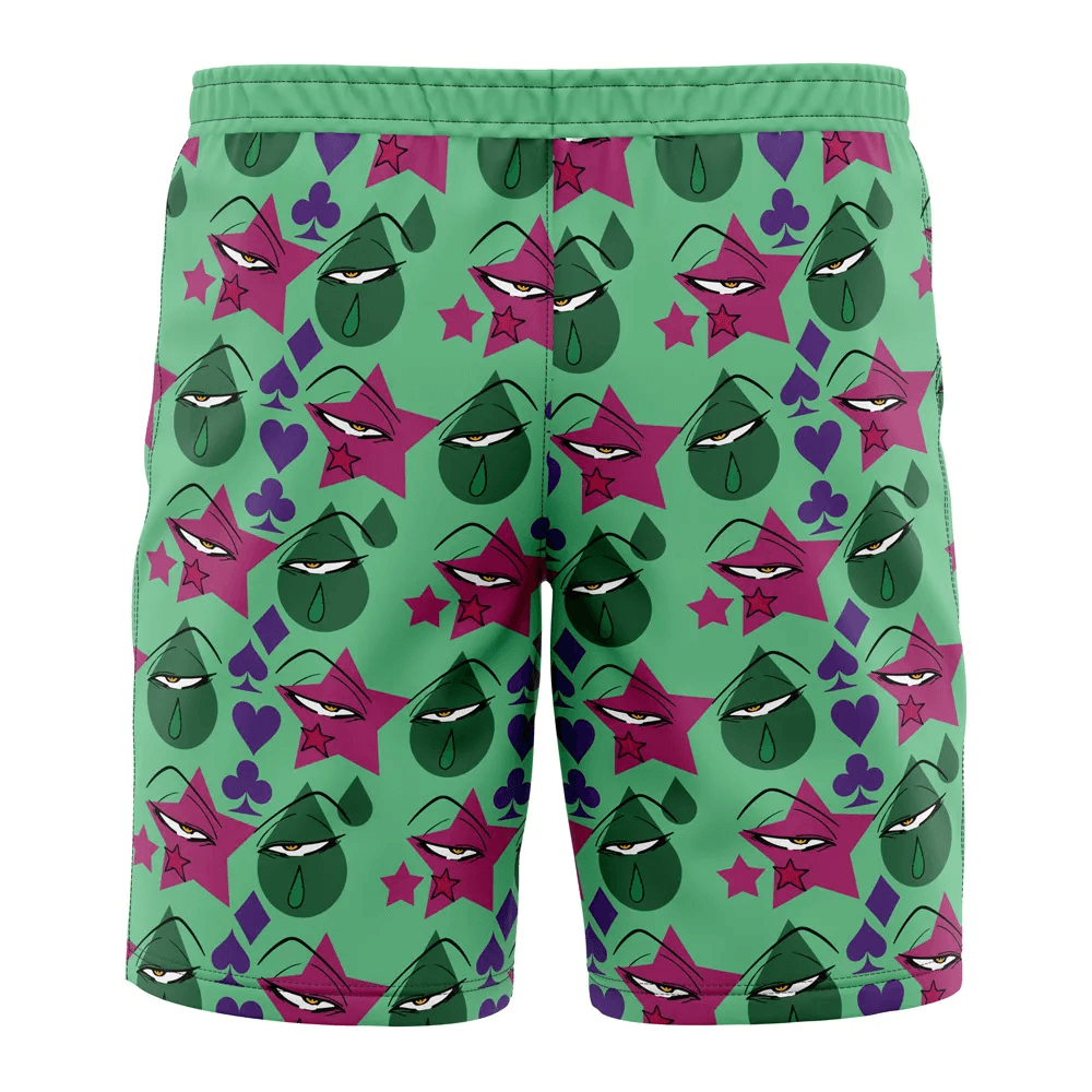 HunterxHunter Hisoka Face Tattoo Swim Trunks