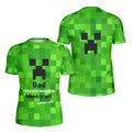 I Love My Dad More Than Minecraft Kids Rash Guard