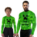 I Love My Dad More Than Minecraft Rash Guard