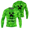 I Love My Dad More Than Minecraft Rash Guard