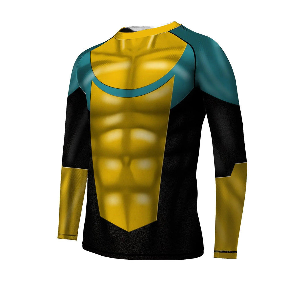 Invincible Mark Grayson Kids Rash Guard | Athletic Wear