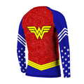 Invincible Wonder Woman Kids Rash Guard